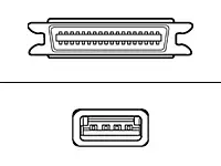 Lenovo USB PARALLEL PRINTER CABLE 19K4164