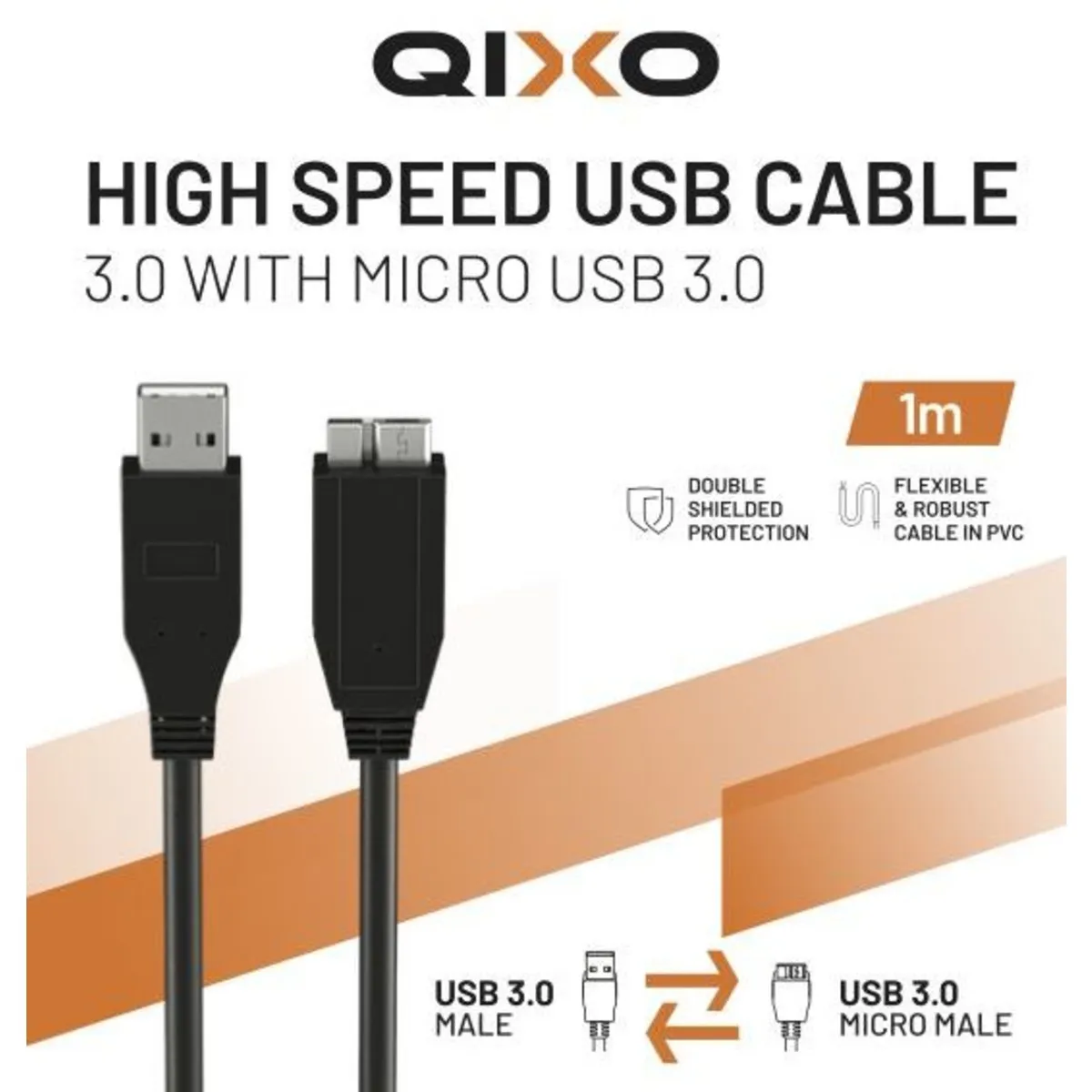 QXUSB3AMIC1MK USB Kablosu USB Kabloları