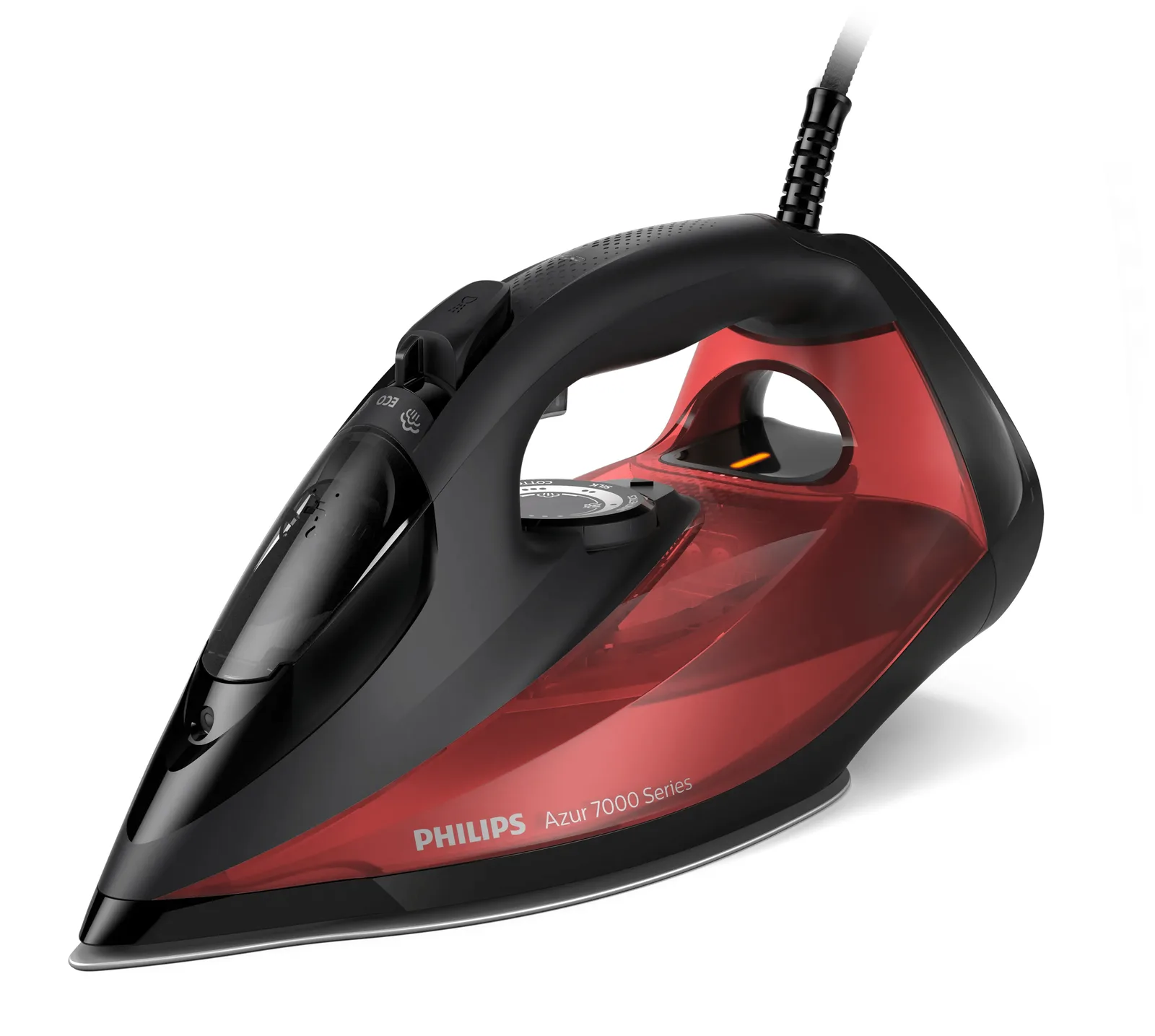 Philips 7000 Serisi DST7022/40 HV Buharlı Ütü Siyah/Kırmızı Thumbnail 0