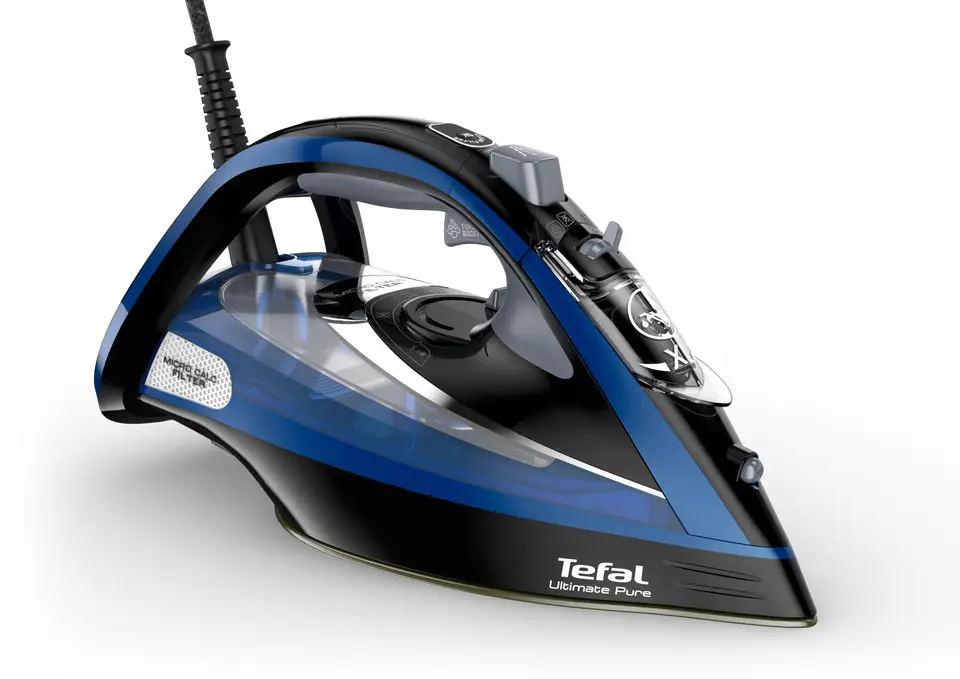 Tefal FV9848 Ultimate Pure Kireç Avcısı Buharlı Ütü FV9848E0 Ütüle