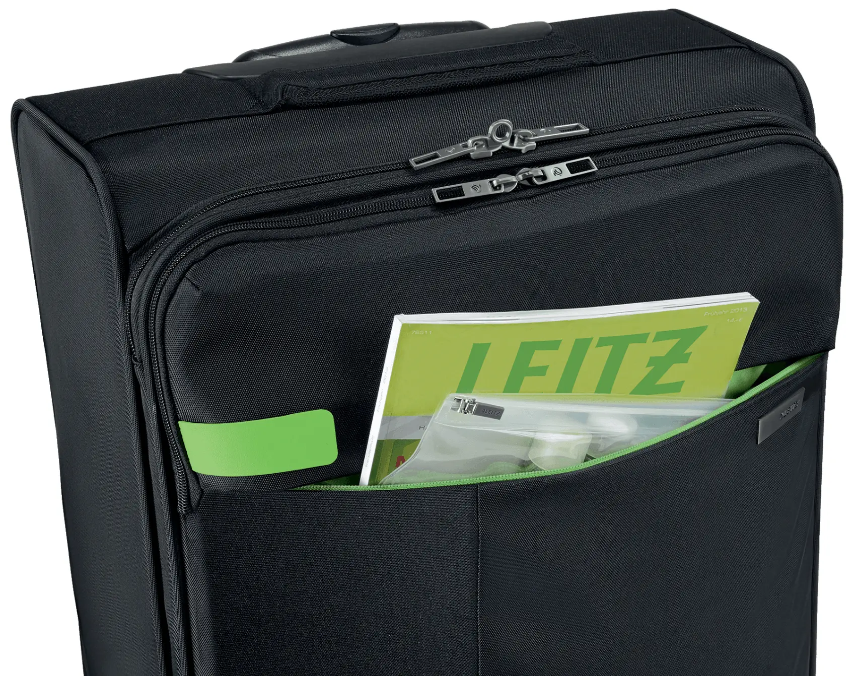 Leitz Complete 4-tekerlekli Çekçekli El Valizi Smart Traveller 62270095 Thumbnail 5