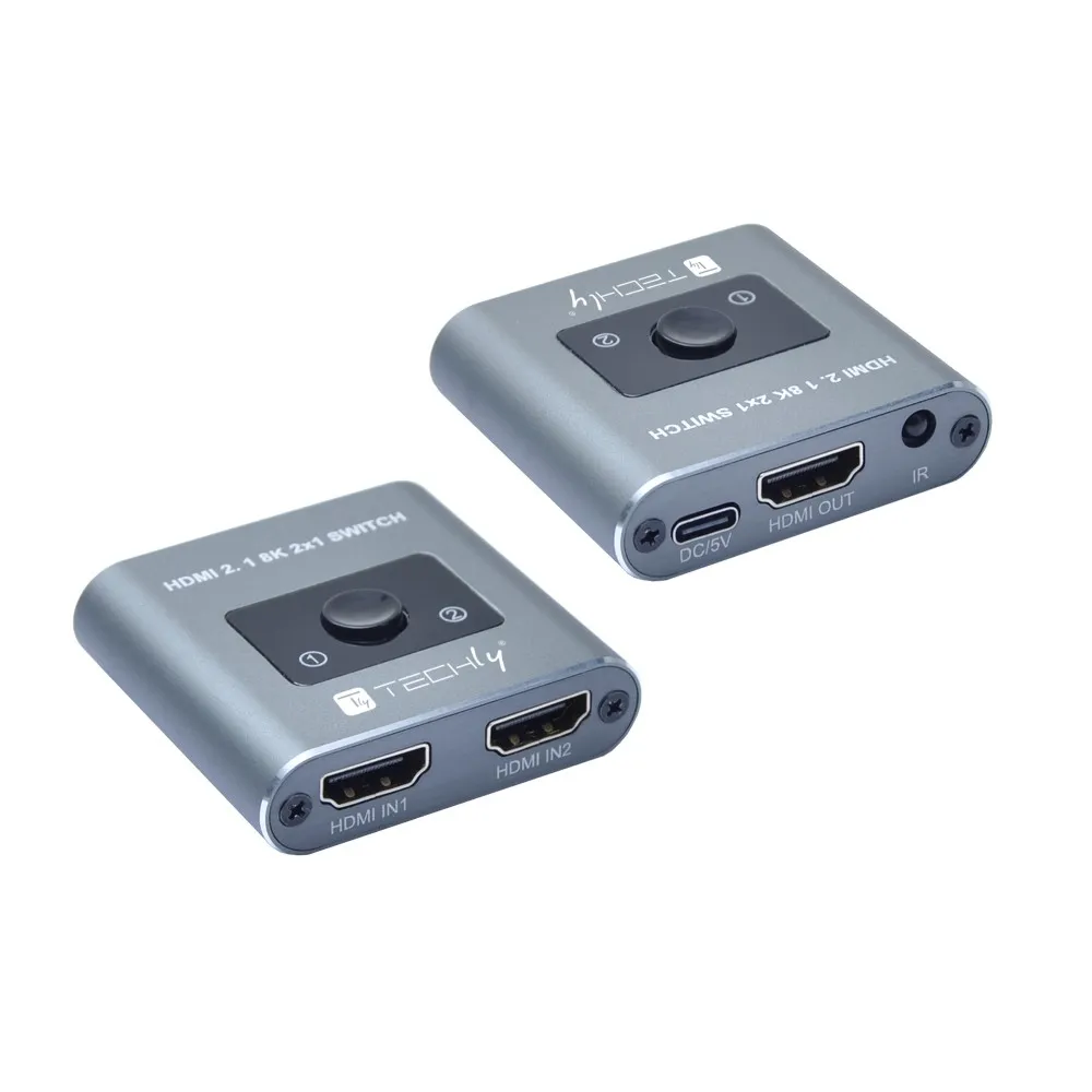 Techly IDATA HDMI-2128KT Video Açma Düğmeleri