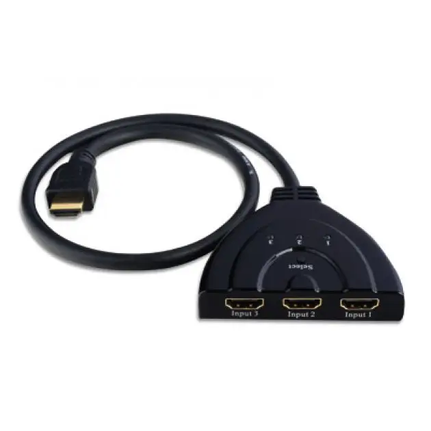 Techly IDATA-HDMI-31D Video Açma Düğmeleri