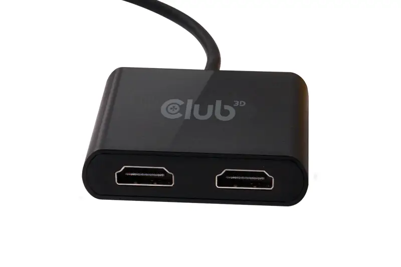 CLUB3D USB A to HDMI™ 2.0 Dual Monitor 4K 60Hz CSV-1474 Thumbnail 3