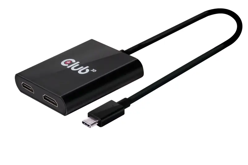CLUB3D MST Hub USB 3.1 Gen1 Type C to HDMI™ 1.4 Dual Monitor CSV-1546 Thumbnail 2