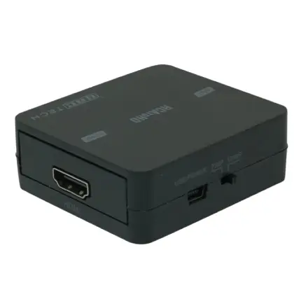 GBC Mini Convertitore AV RCA/HDMI 14.2800.91 Thumbnail 1