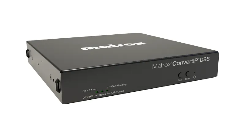 Matrox ConvertIP DSS CIP-DSS Video Dönüştürücüle