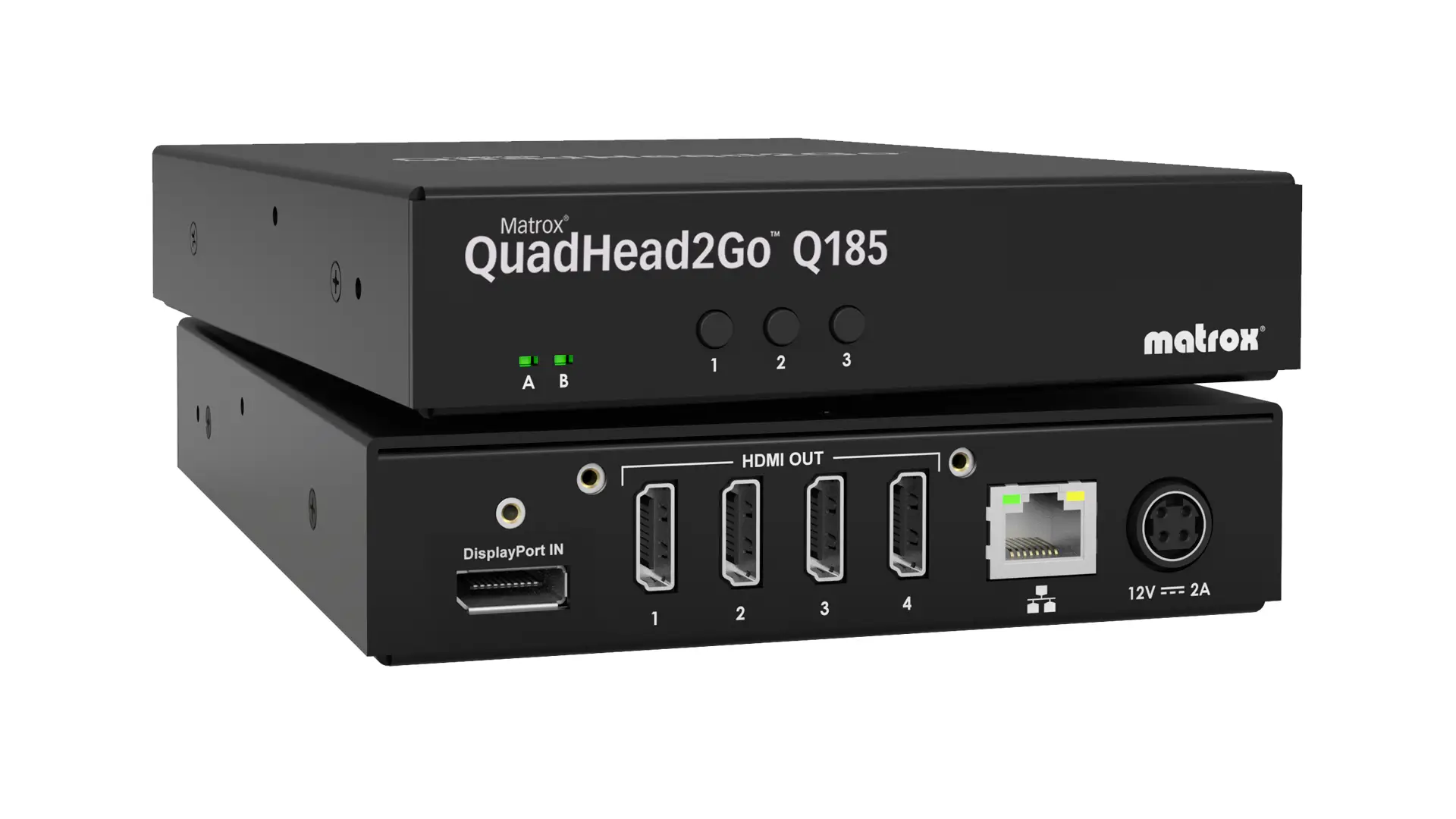 Matrox QuadHead2Go Q185 Multi-Monitor Controller Appliance / Q2G-DP4K Video Duvar İşlemcileri