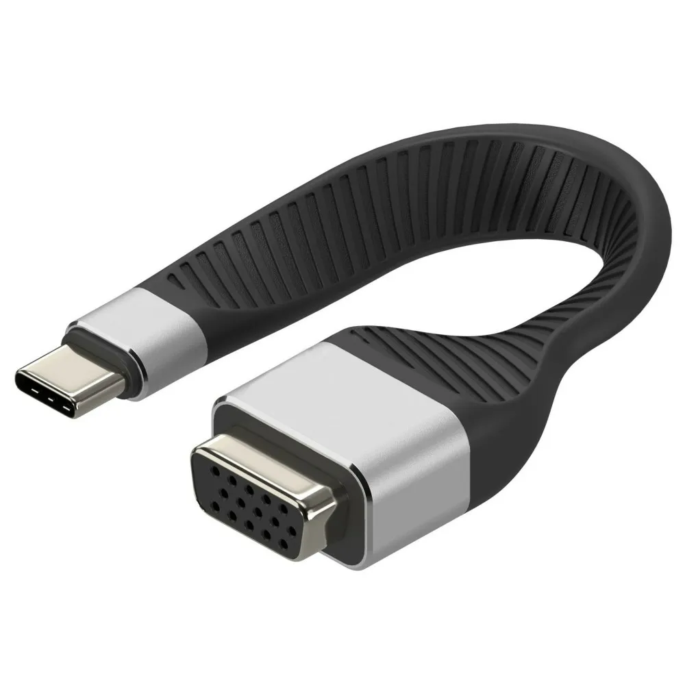 Techly ICOC-USBC-VGA Video Kablo Adaptörleri