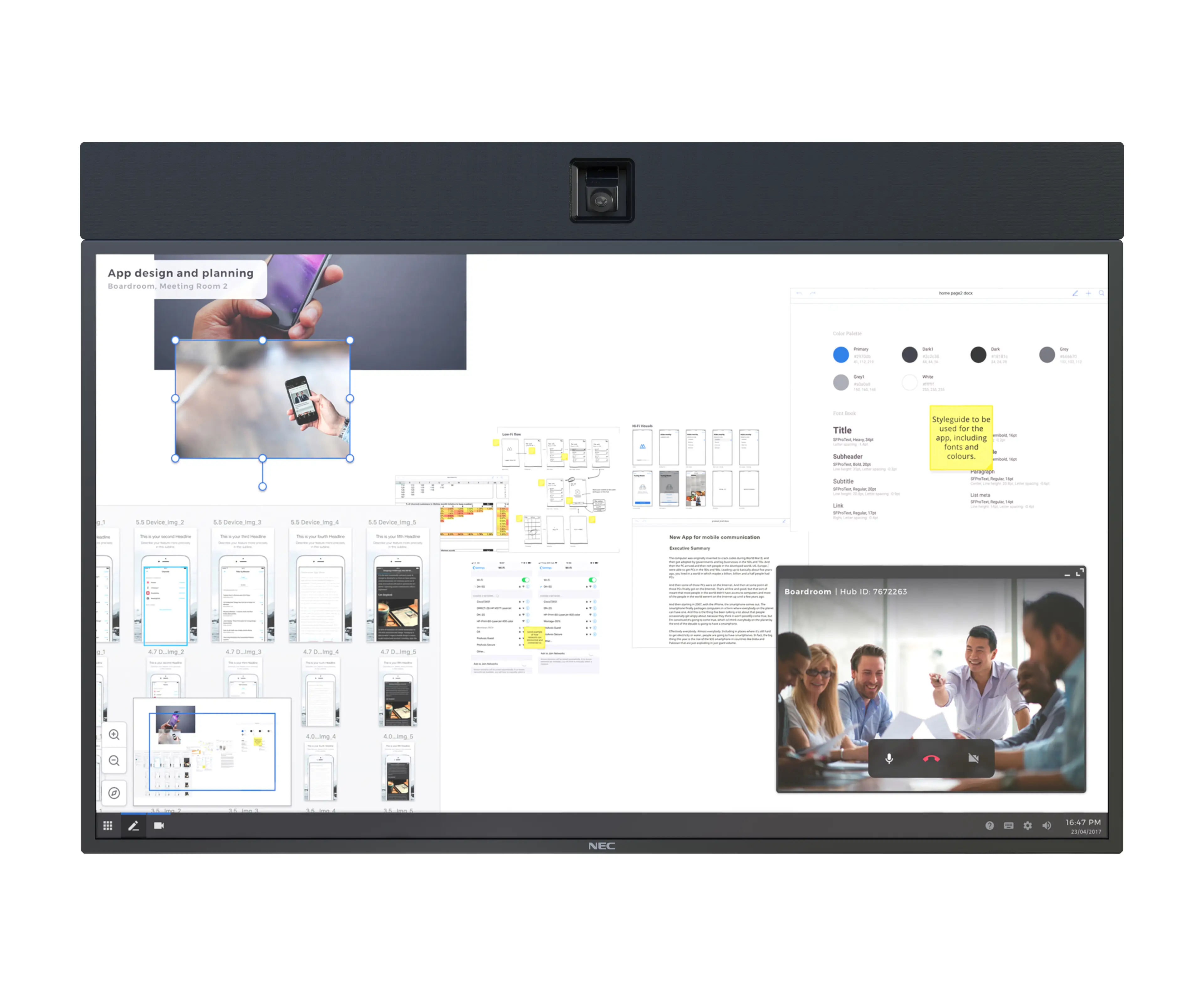 NEC InfinityBoard 2.1 40001353 Video Konferans Sisemleri