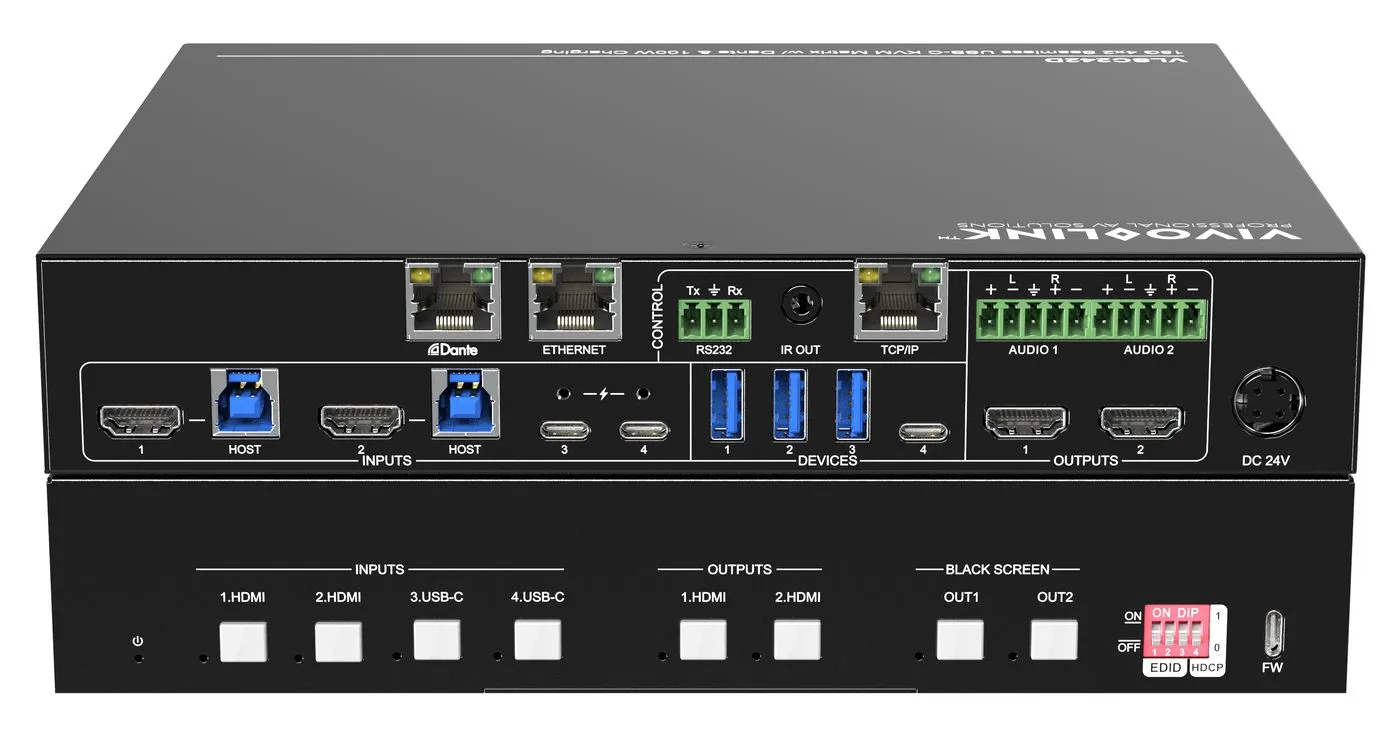 Vivolink VLSC242D Video Ölçekleyicile