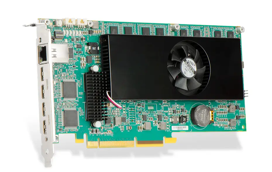 Matrox Maevex 6100 Quad 4K Enterprise Encoder Card / MVX-E6100X16-4 Video Sunucuları
