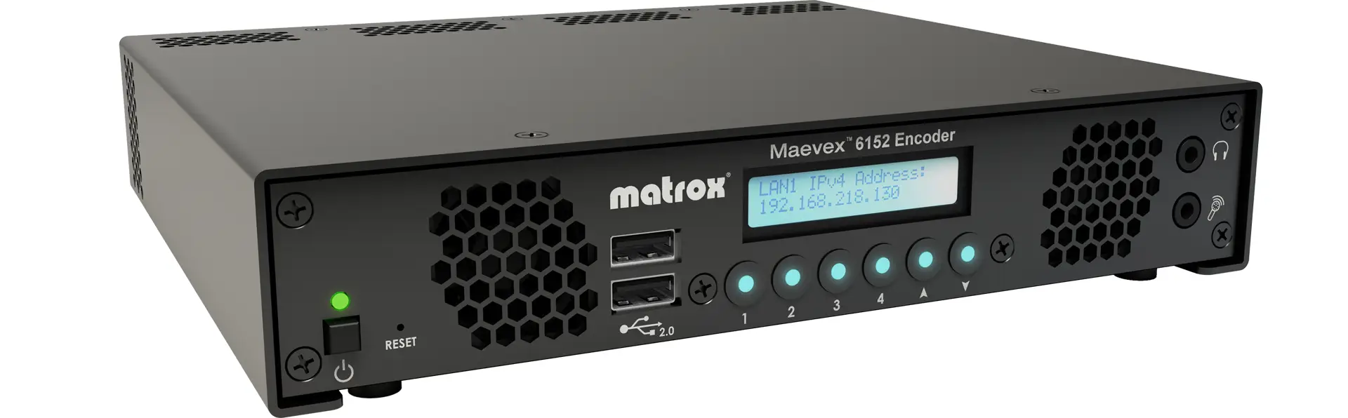 Matrox Maevex 6152 Quad 4K Enterprise Encoder Appliance / MVX-E6152-4 Thumbnail 1