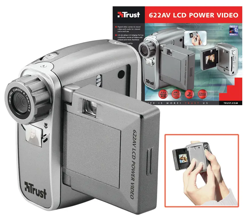 Trust 622AV LCD POWER VIDEO 13547 Webcam