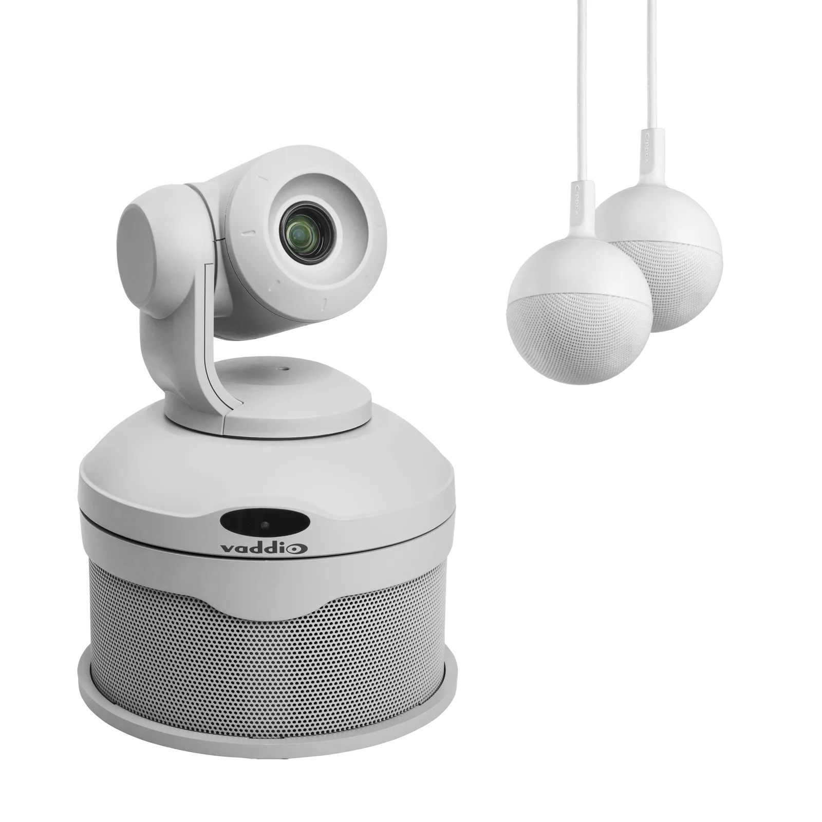 Vaddio ConferenceSHOT AV Video Conferencing Camera - 2.1 Megapixel - 60 fps - White - USB 3.0 - 2.4 99999950200W 999-99950-200W Webcam