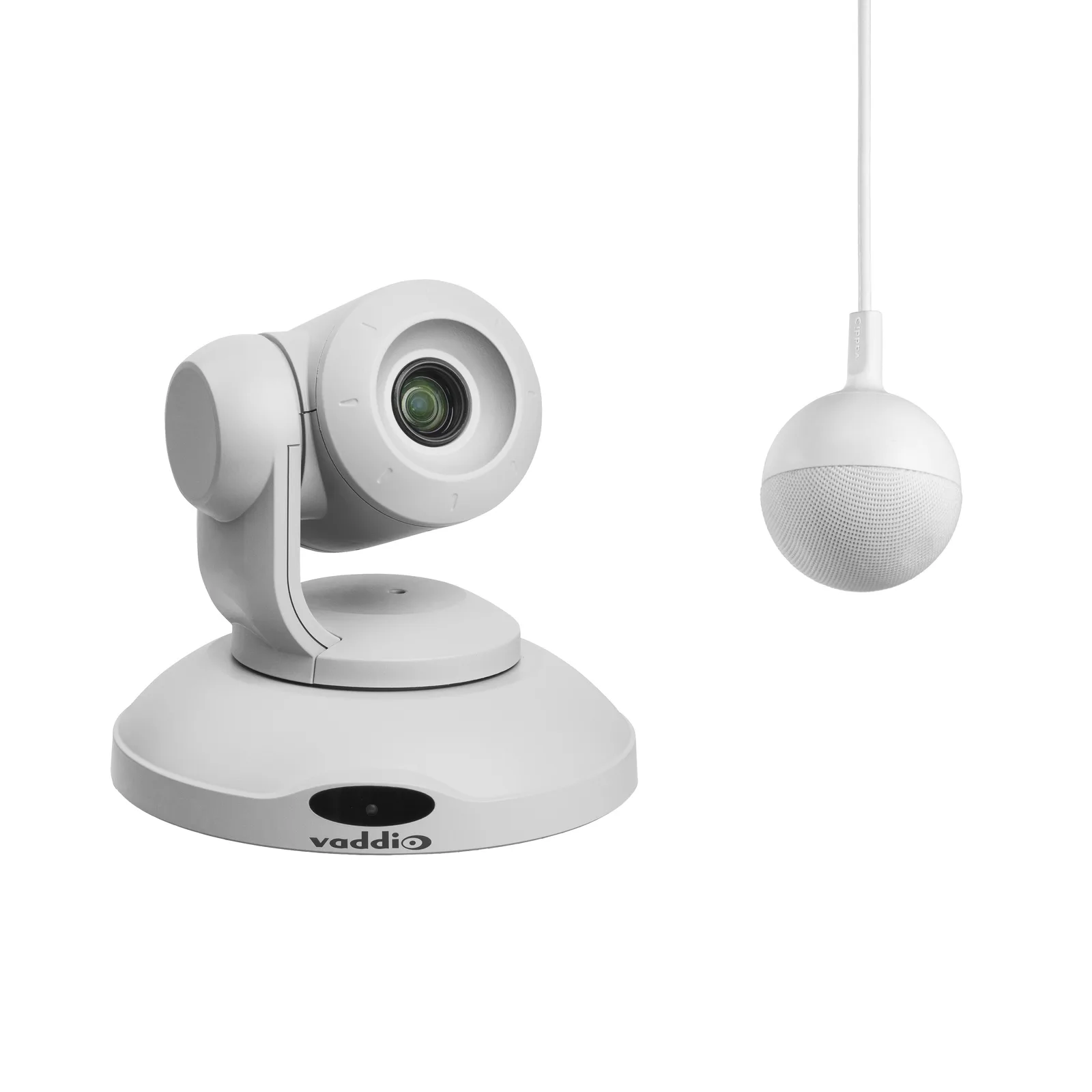 Vaddio ConferenceSHOT AV Video Conferencing Camera - 2.1 Megapixel - 60 fps - White - USB 3.0 - 2.4 99999950800W 999-99950-800W Webcam