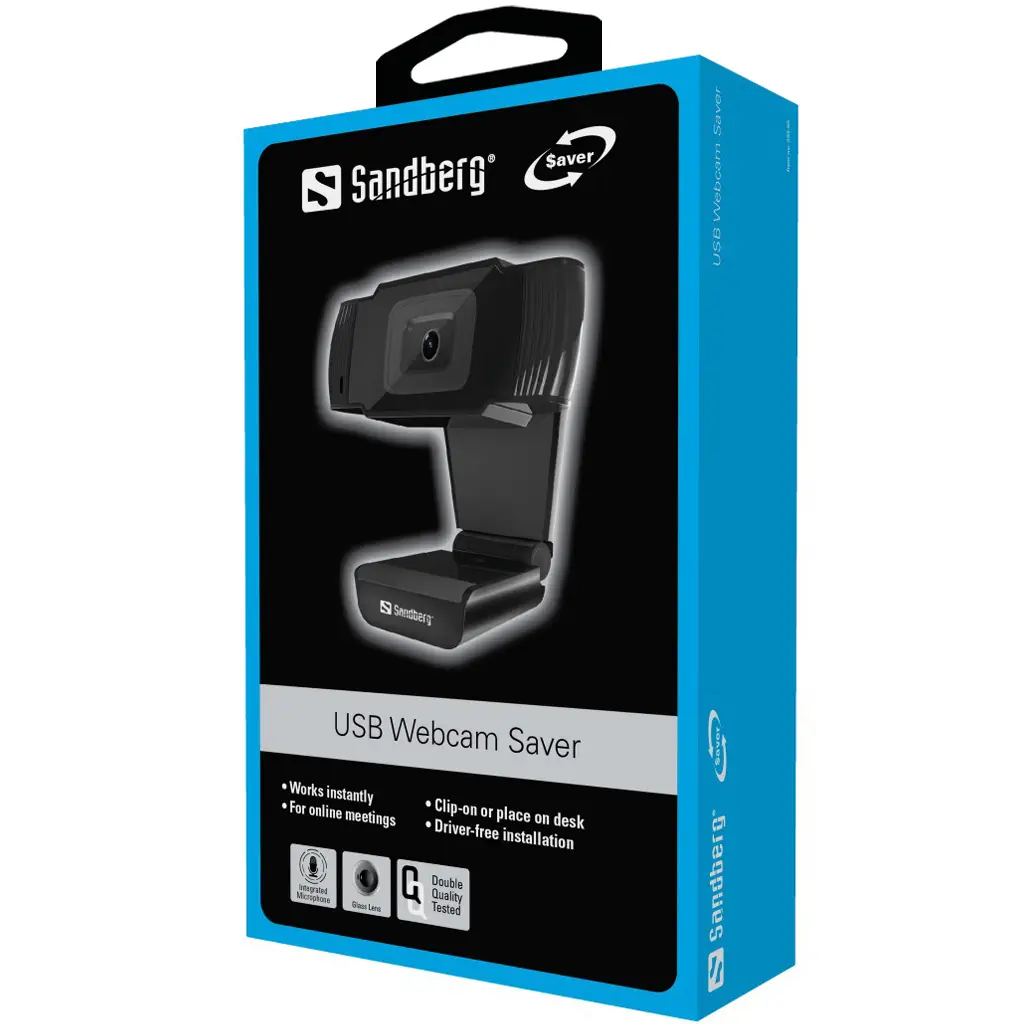 Sandberg USB Webcam 480P Saver 333-95 Thumbnail 2