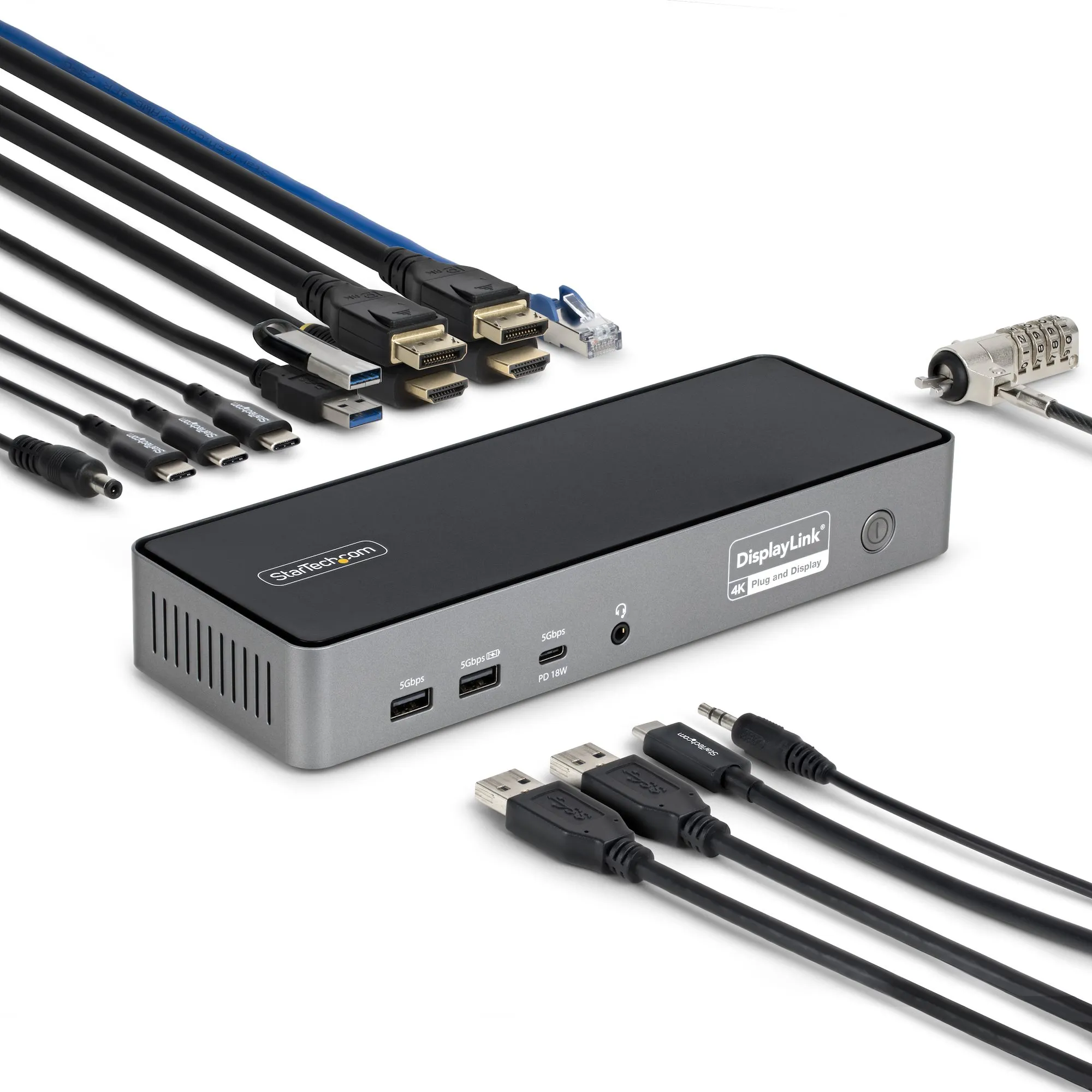 StarTech.com DK30C2DPEPRN Yanaşma Aygıtı