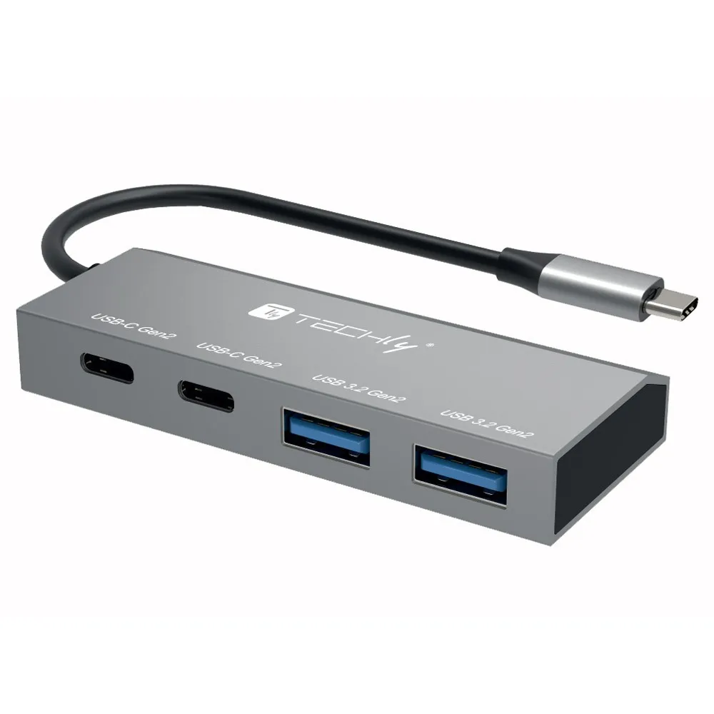 Techly IUSB32C-HUB4AC2 Yanaşma Aygıtı
