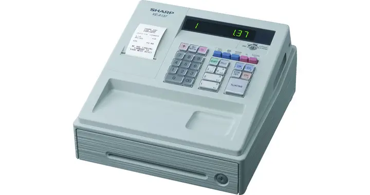 Sharp XE-A137XWH Yazar Kas