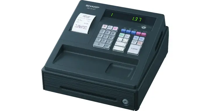 Sharp XE-A137XBK Yazar Kas