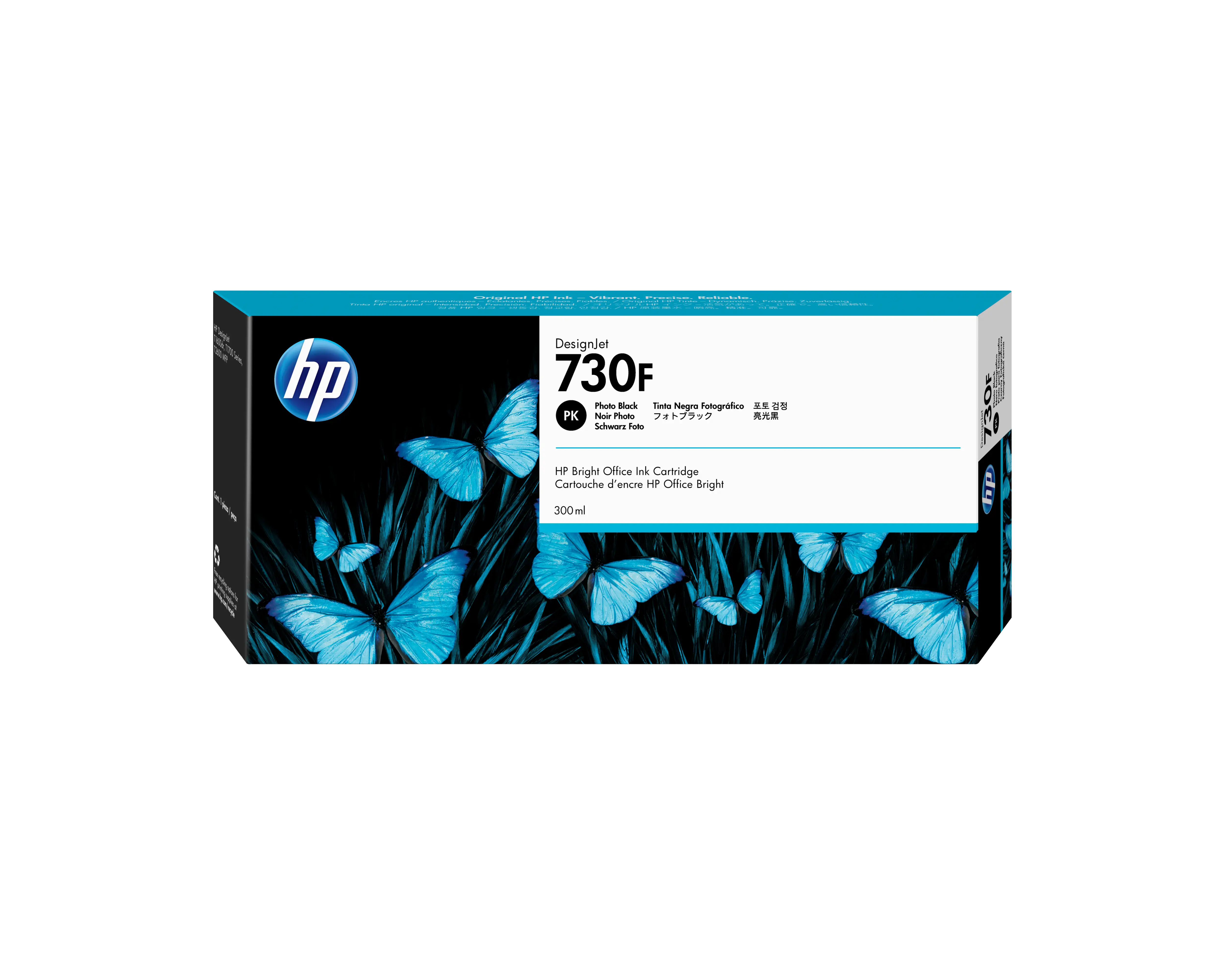 HP 730F 300 ml Foto Siyah DesignJet Mürekkep Kartuşu 1XB28A Yazıcı Başlıkları