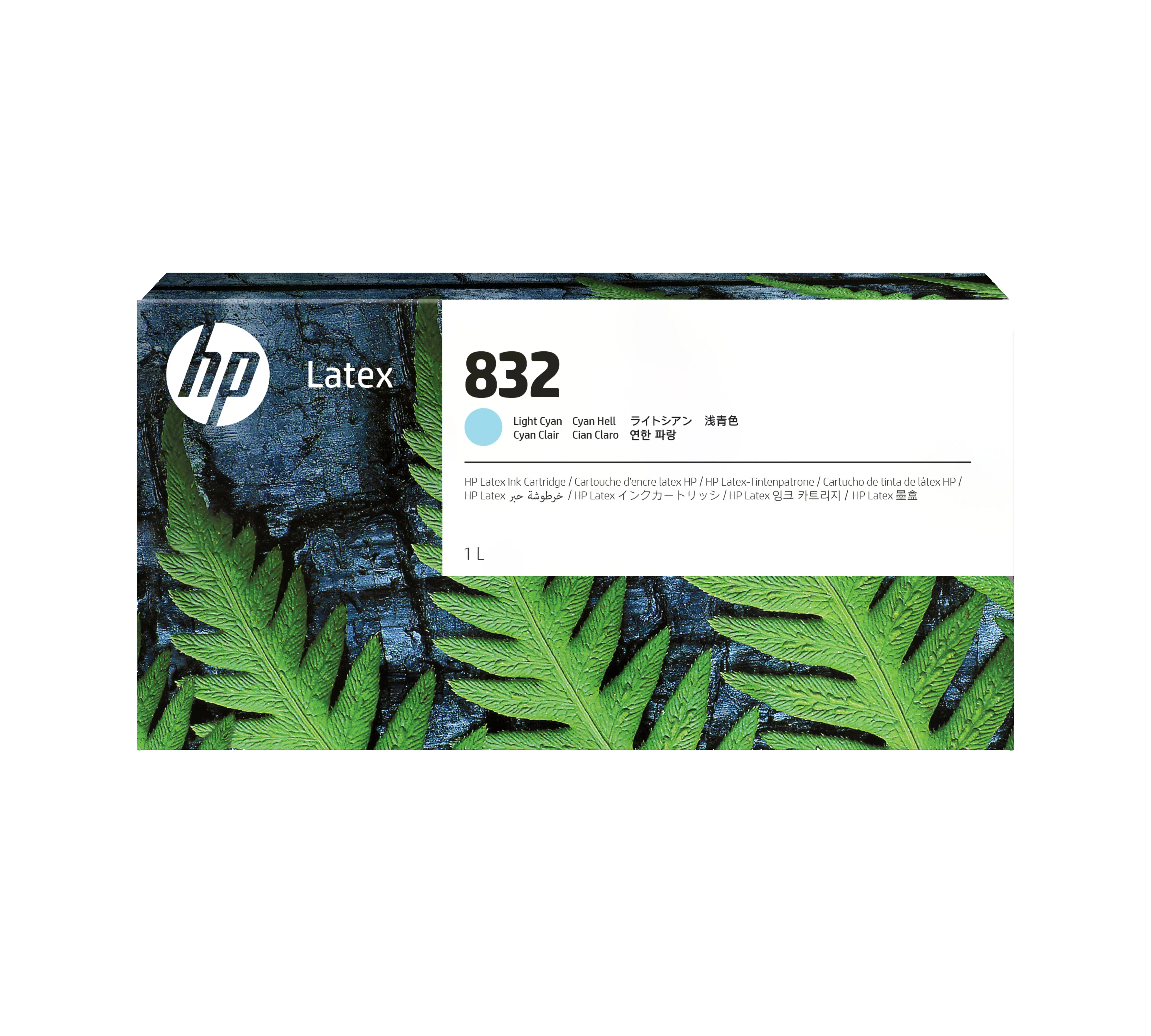 HP 832 1 litrelik Açık Camgöbeği Latex Mürekkep Kartuşu 4UV79A Yazıcı Başlıkları