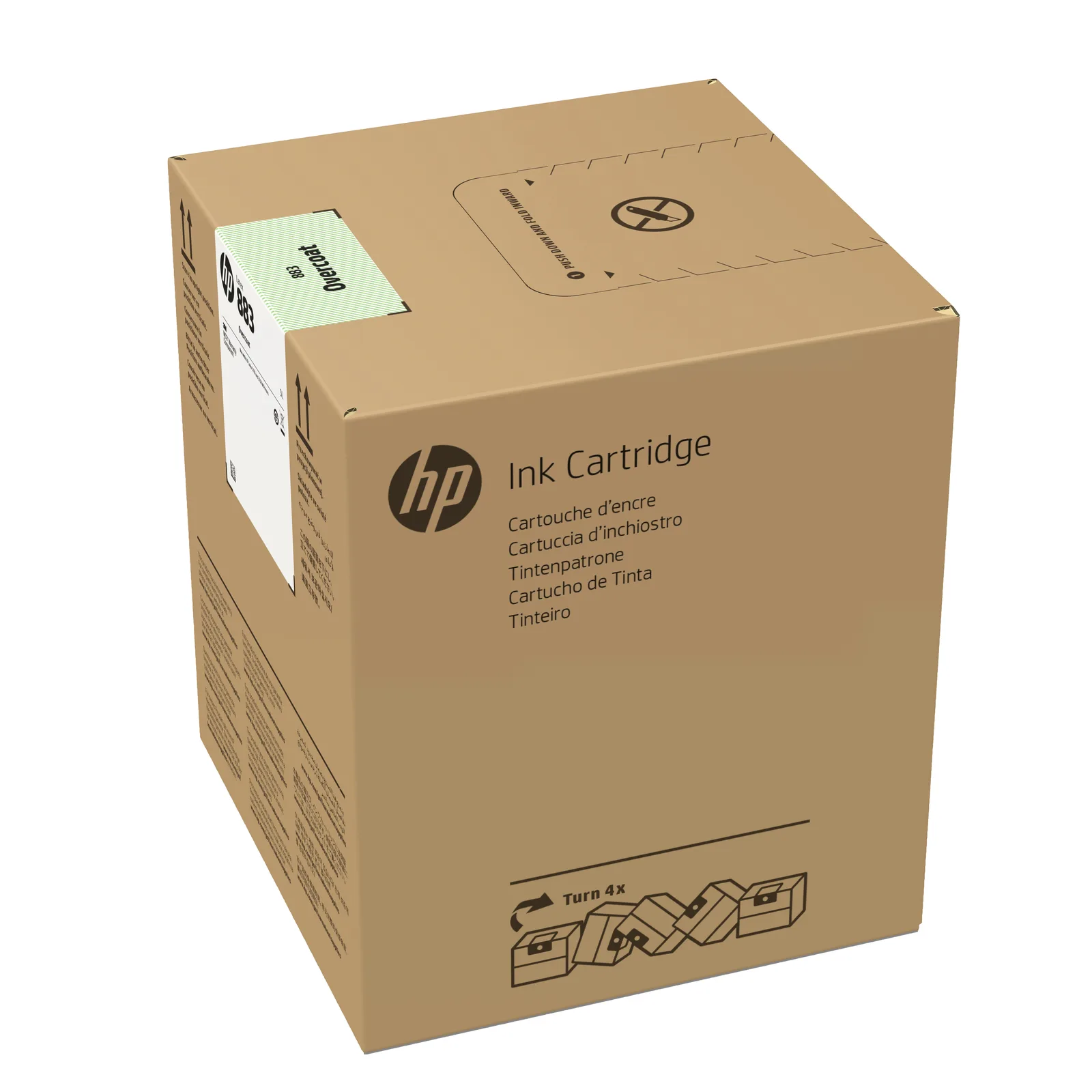 HP 883M 5 litrelik Üst Katman Latex Mürekkep Kartuşu G0Z53A Yazıcı Başlıkları
