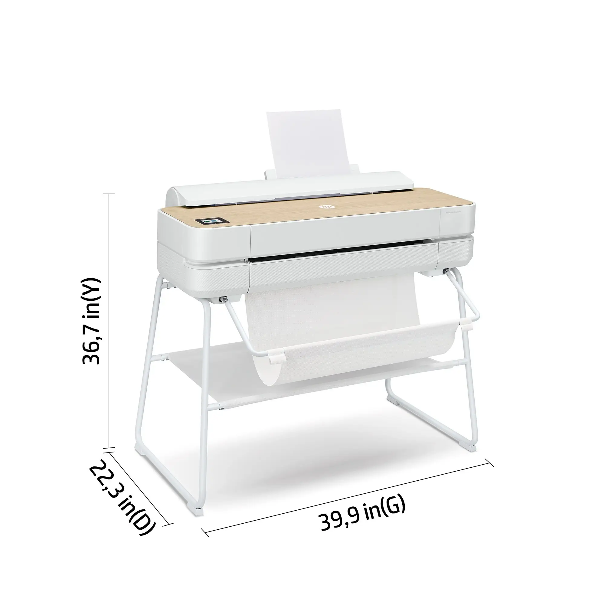 HP DesignJet T200/T600 24 inç Yazıcı Sehpası 3C753A Thumbnail 1