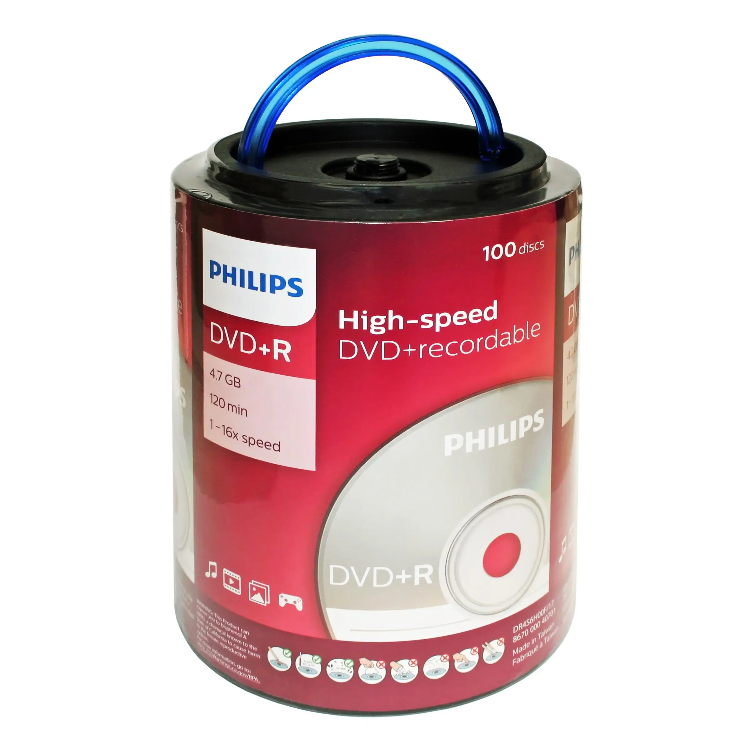 Philips DR4S6H00F/17 7 GB Yazılabilir Dvdle