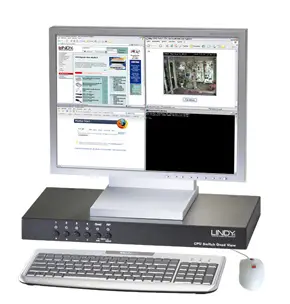 Lindy KVM Switch - CPU Switch Quad View 32324 KVM Switch Devresi