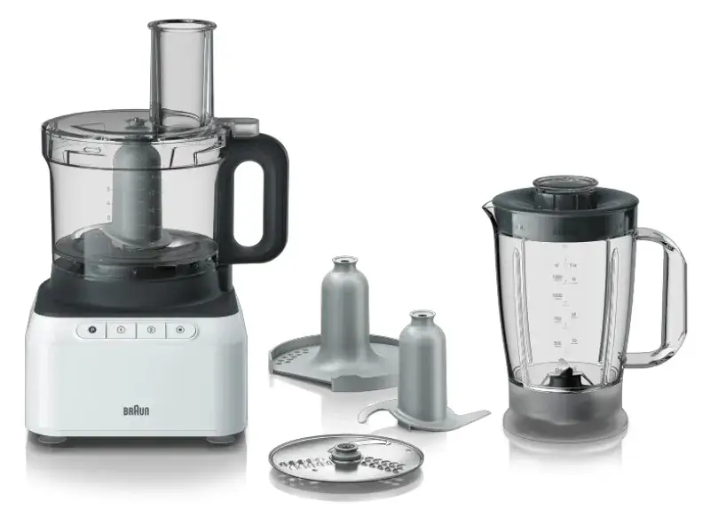 Braun FP3131WH 800 W Yemek Işleyicile