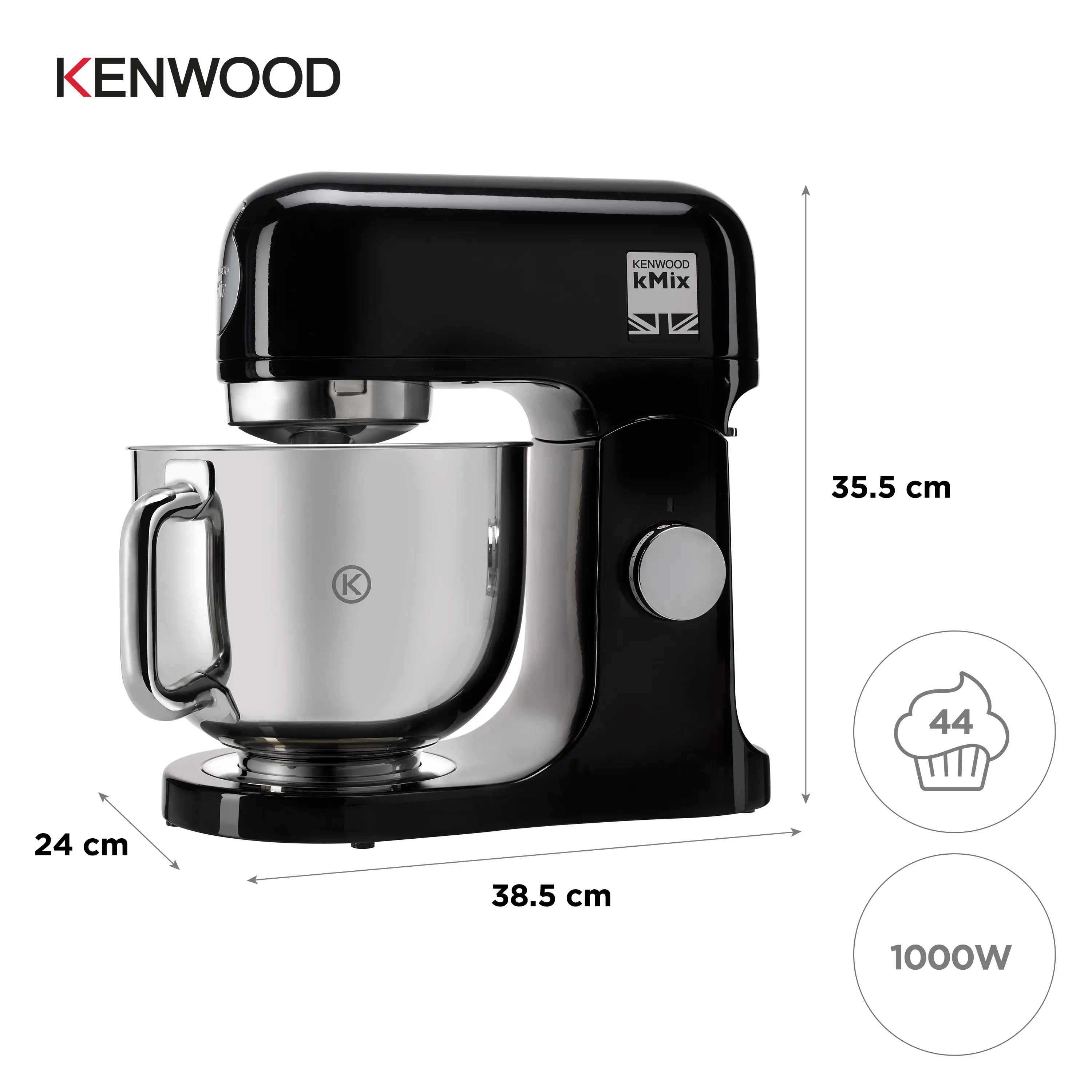 Kenwood kMix 1000 W KMX750AB Thumbnail 2
