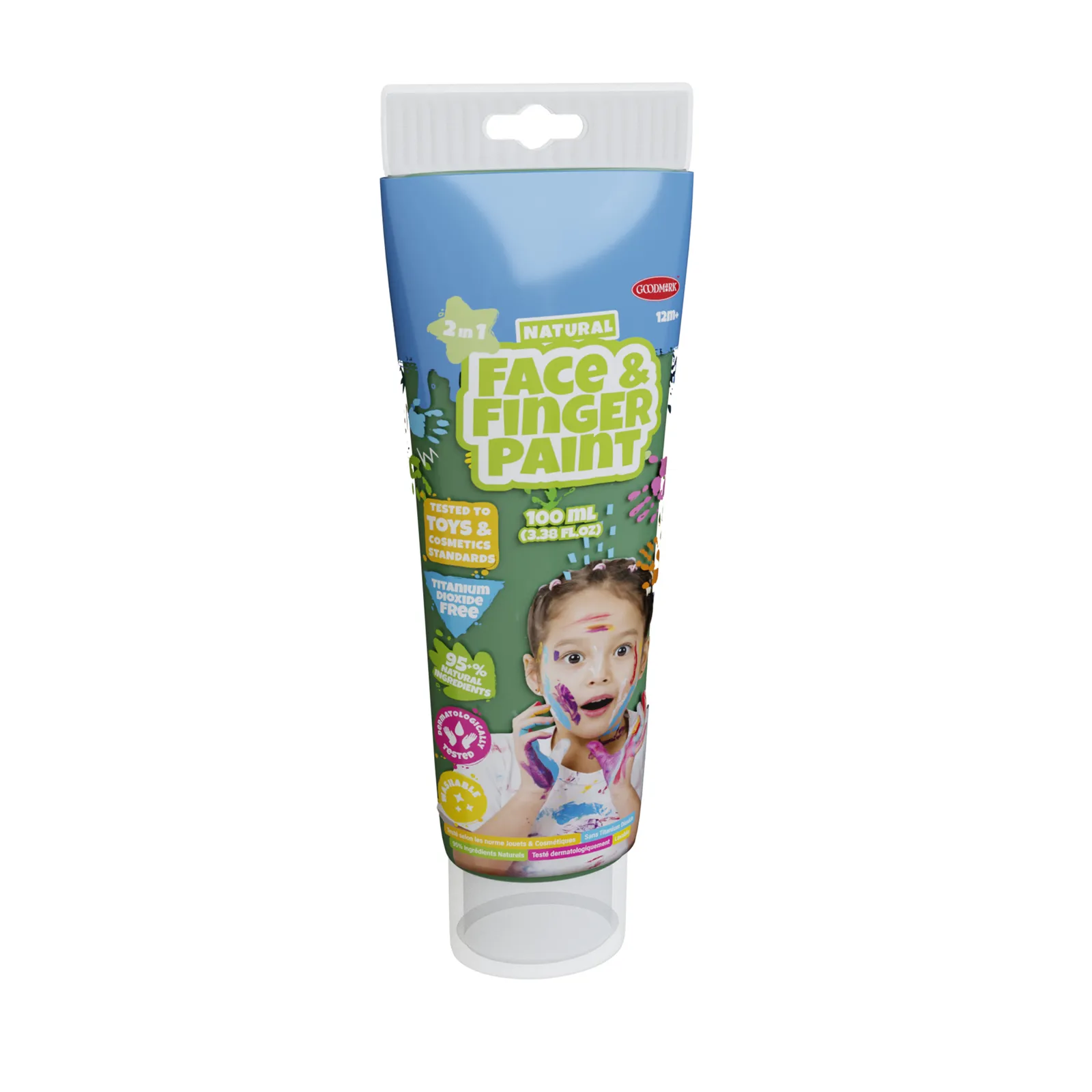 Natural Face & Finger Paint 38580 Yıkanabilir Parmak Boyaları