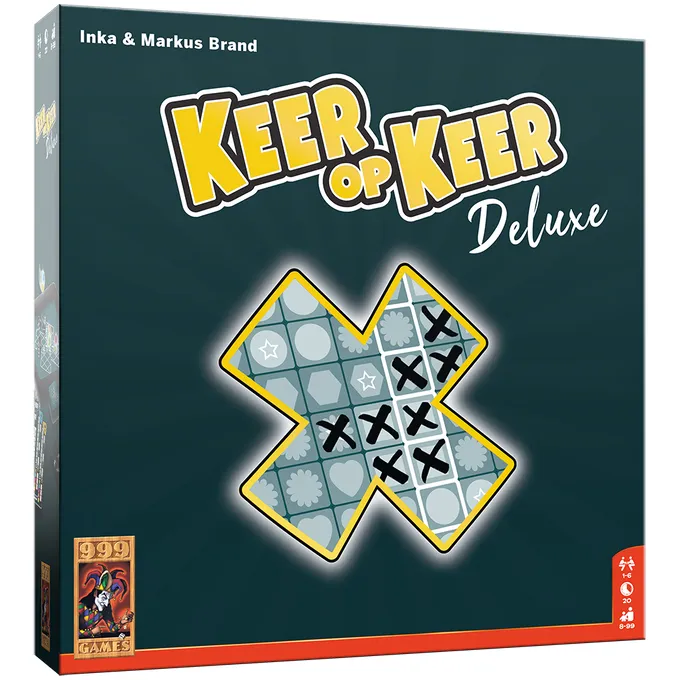 999 Games Keer op Keer Deluxe 999-KEE09 Zar Oyunları