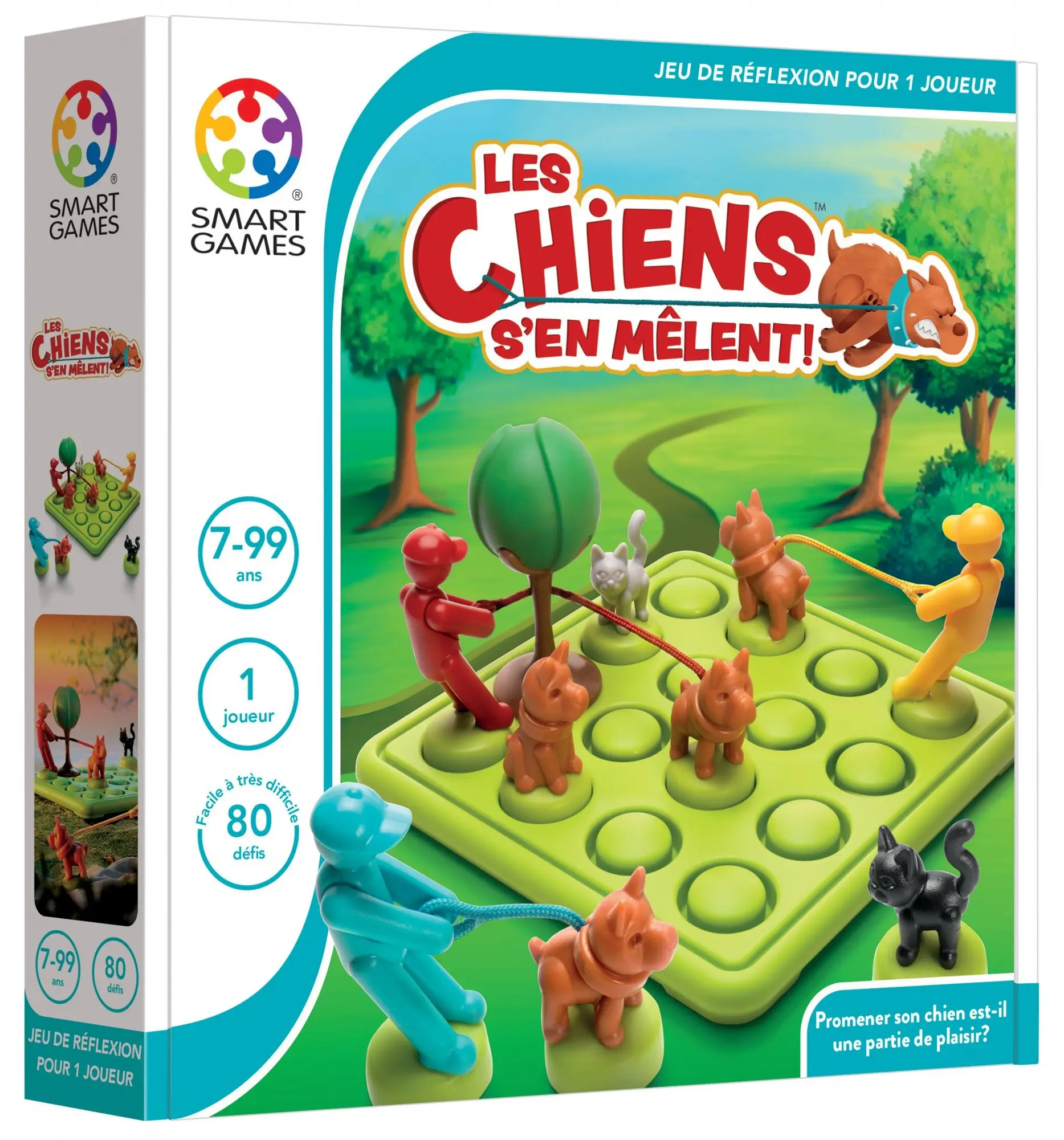 SmartGames Les chiens s'en mêlent SG 427 FR Zeka Oyunları