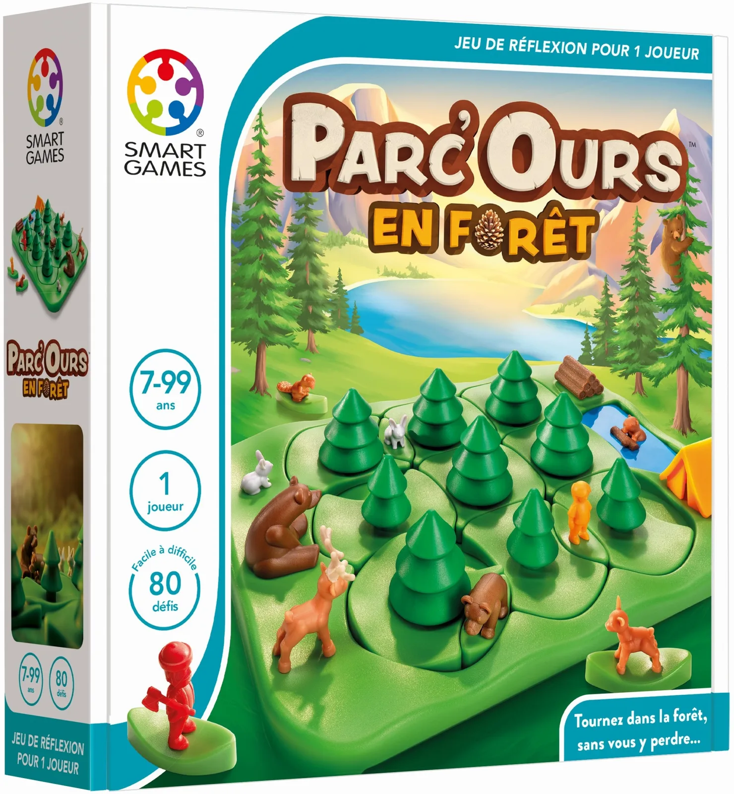 SmartGames Parc'Ours en forêt SG 531 FR Zeka Oyunları