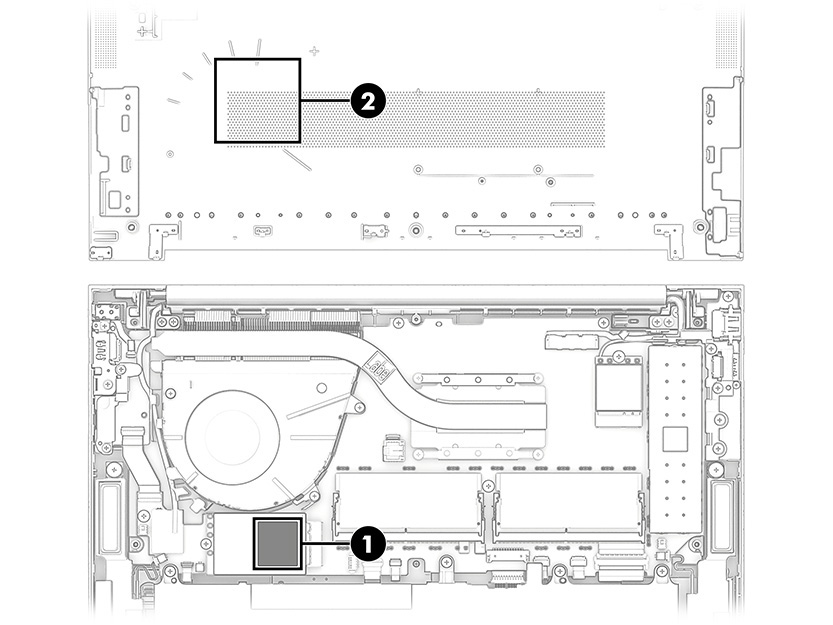 HP 51.3 Wh 3-Hücreli Orijinal Dahili Batarya (WP03XL)